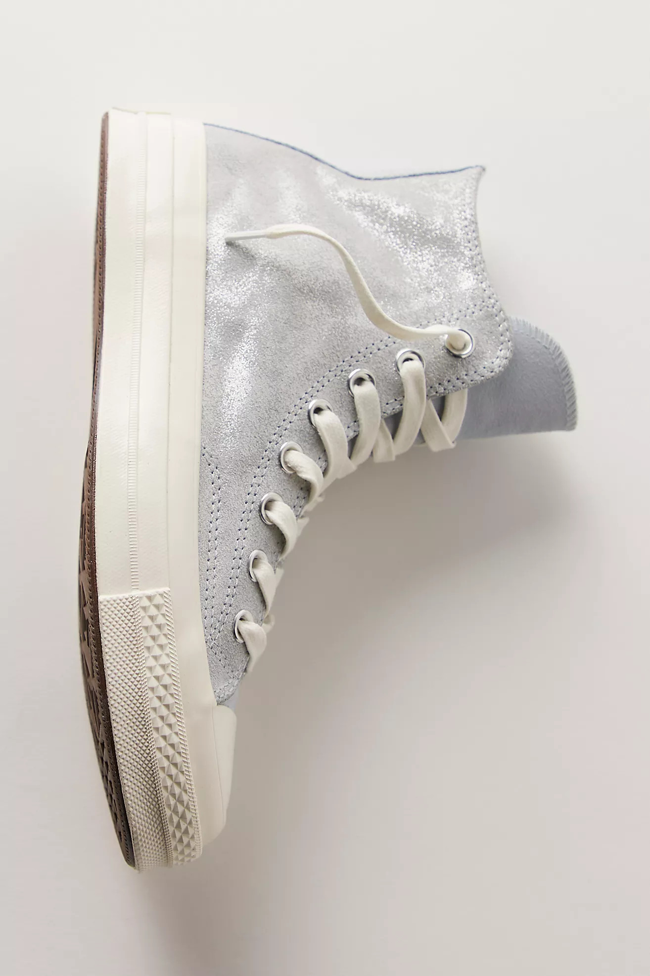 Chuck 70 Suede Shimmer High Top Sneakers | Free People (Global - UK&FR Excluded)