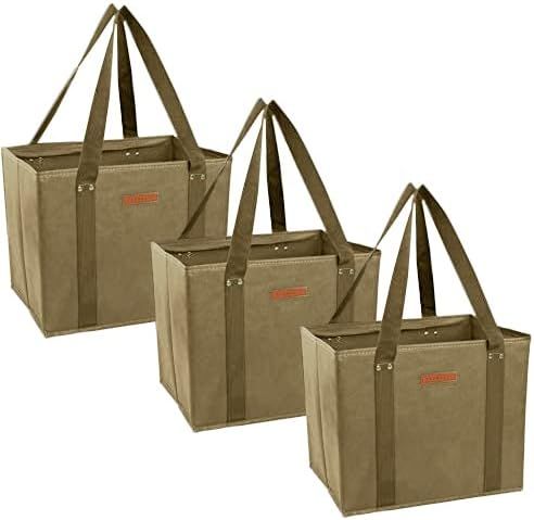 Gramercy Kitchen Reusable Grocery Bags, Reusable Shopping Bags, Tote Bags Bulk, Utility Tote, Bul... | Amazon (US)
