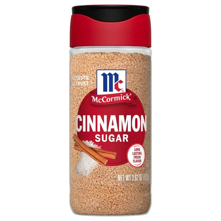 McCormick Non-GMO Kosher Cinnamon Sugar, 3.62 oz Bottle | Walmart (US)