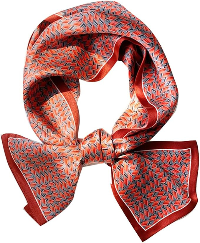 MEISEE 100% Mulberry Silk Scarf for Women 59”*6.3” Long Headscarf Neck Scarf Hair Wraps and S... | Amazon (US)