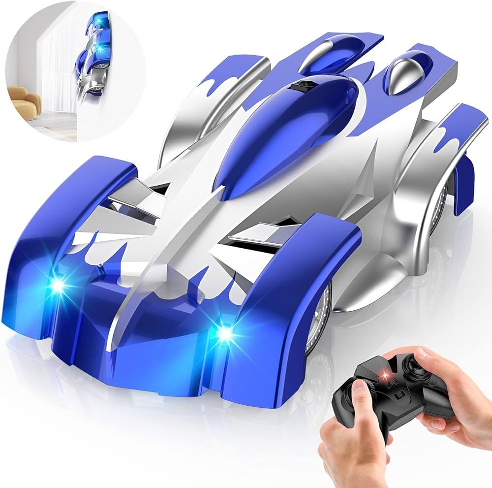 Yucmed Wall Climbing Remote Control Car,360° Rotating Dual Mode RC Stunt Car,Toys for 4 5 6 7 8 ... | Amazon (US)