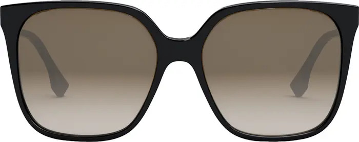 'Fendi Fine 59mm Geometric Sunglasses | Nordstrom
