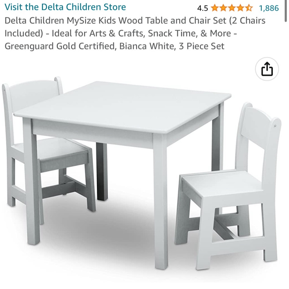 Toddler Table. Children Table. Table Set. Children’s Furniture. Amazon Finds. Amazon. Kayla Carter

#LTKFind #LTKhome #LTKfamily