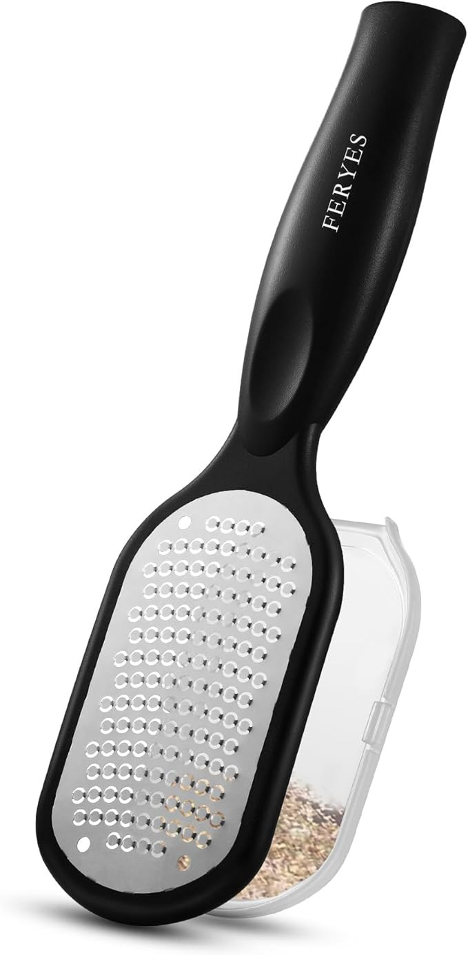 FERYES Foot File Callus Remover with Dead Skin Catcher – The Genius Foot Scrubber for Mess-Free... | Amazon (US)