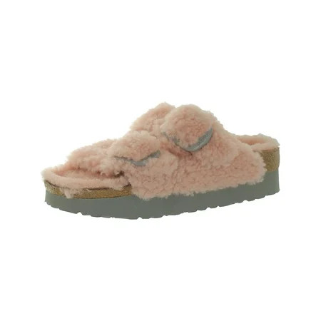 Birkenstock Womens Arizona Big Buckle Leather Slip On Slide Sandals | Walmart (US)