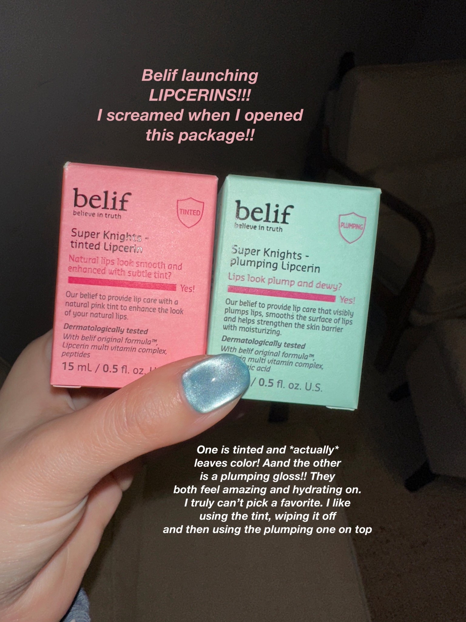 Two new lippies from Belif that are phenomenal. I use the tinted one as my base and then apply the plumping one on top. It’s giving lip filler #lipgloss #lipcerin #lips 

#LTKBeauty #LTKFindsUnder50 #LTKGiftGuide