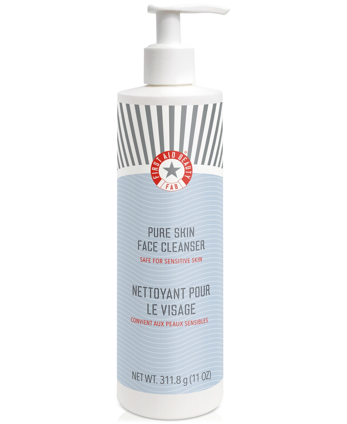 First Aid Beauty Pure Skin Face Cleanser, 11 oz. | Macy's