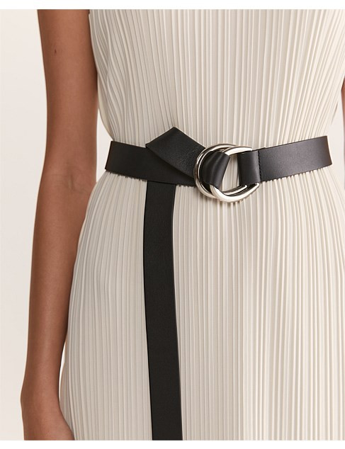 Saba Leather Wrap Belt | David Jones | David Jones (Australia & New Zealand)