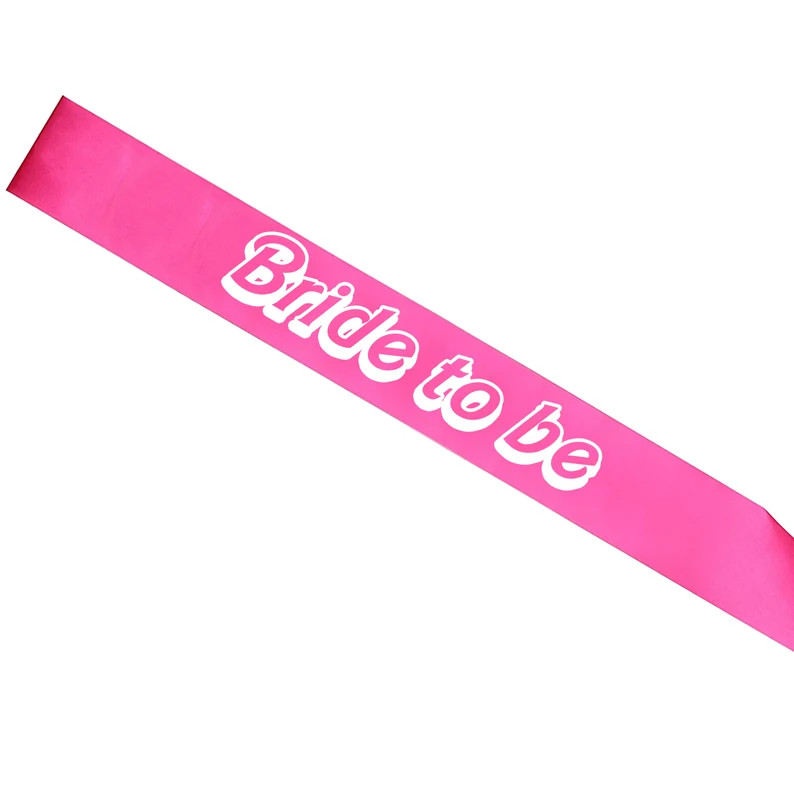 Bride to Be Sash | Come On Barbie Let's Go Party Bachelorette Party Theme | Bride to Be Barbie Sa... | Etsy (US)