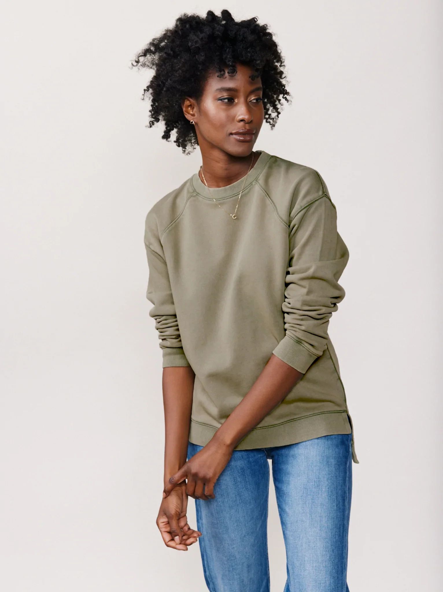 Anna Washed Sweatshirt | ABLE Clothing