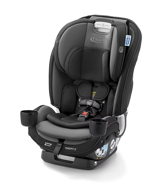 Graco True3Fit LX 3-in-1 Slimfit Car Seat, Rear Facing, Forward Facing to Highback Booster Car Se... | Amazon (US)