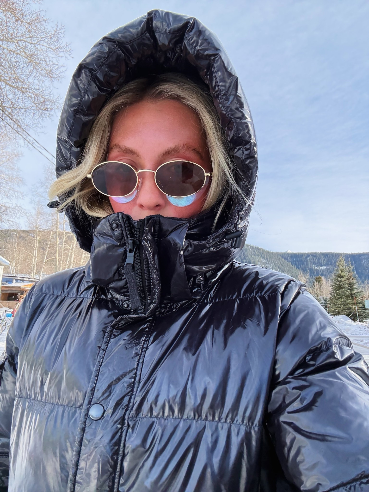 Favorite eye patches, even in 18 degree temperatures  

#LTKdayinmylife #LTKfitnessgoals #LTKootd