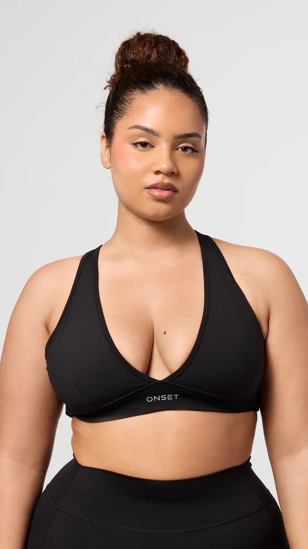 Basics V-neck Sports Bra | ONSET