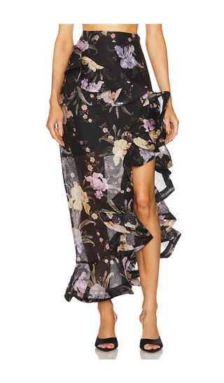 Eden Waterfall Skirt in Iris Sherbet | Revolve Clothing (Global)