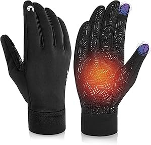 RIGWARL Gloves for Cool&Cold Weather Waterproof, Winter Gloves for Men Women Touch Screen | Amazon (US)