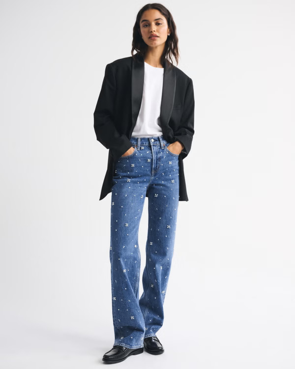 Women'sBottomsJeansRelaxed Jeans | Abercrombie & Fitch (UK)