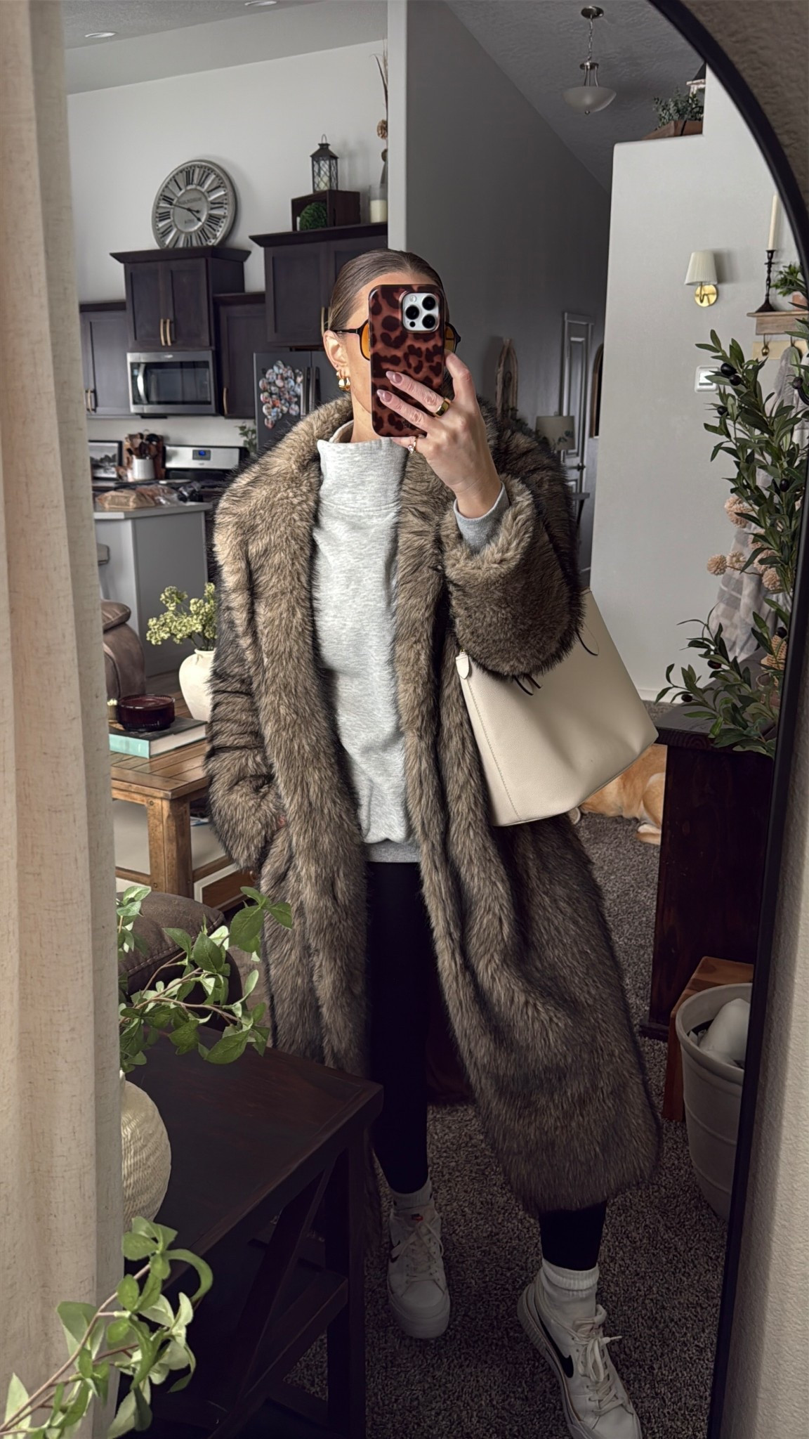 Life is short. Wear the fur #fauxfur #furcoat #wintercoat

#LTKActive #LTKootd