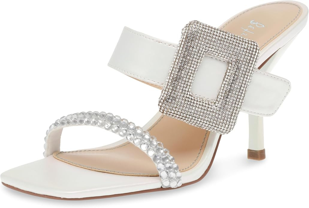 Betsey Johnson Women's Anny Heeled Sandal | Amazon (US)