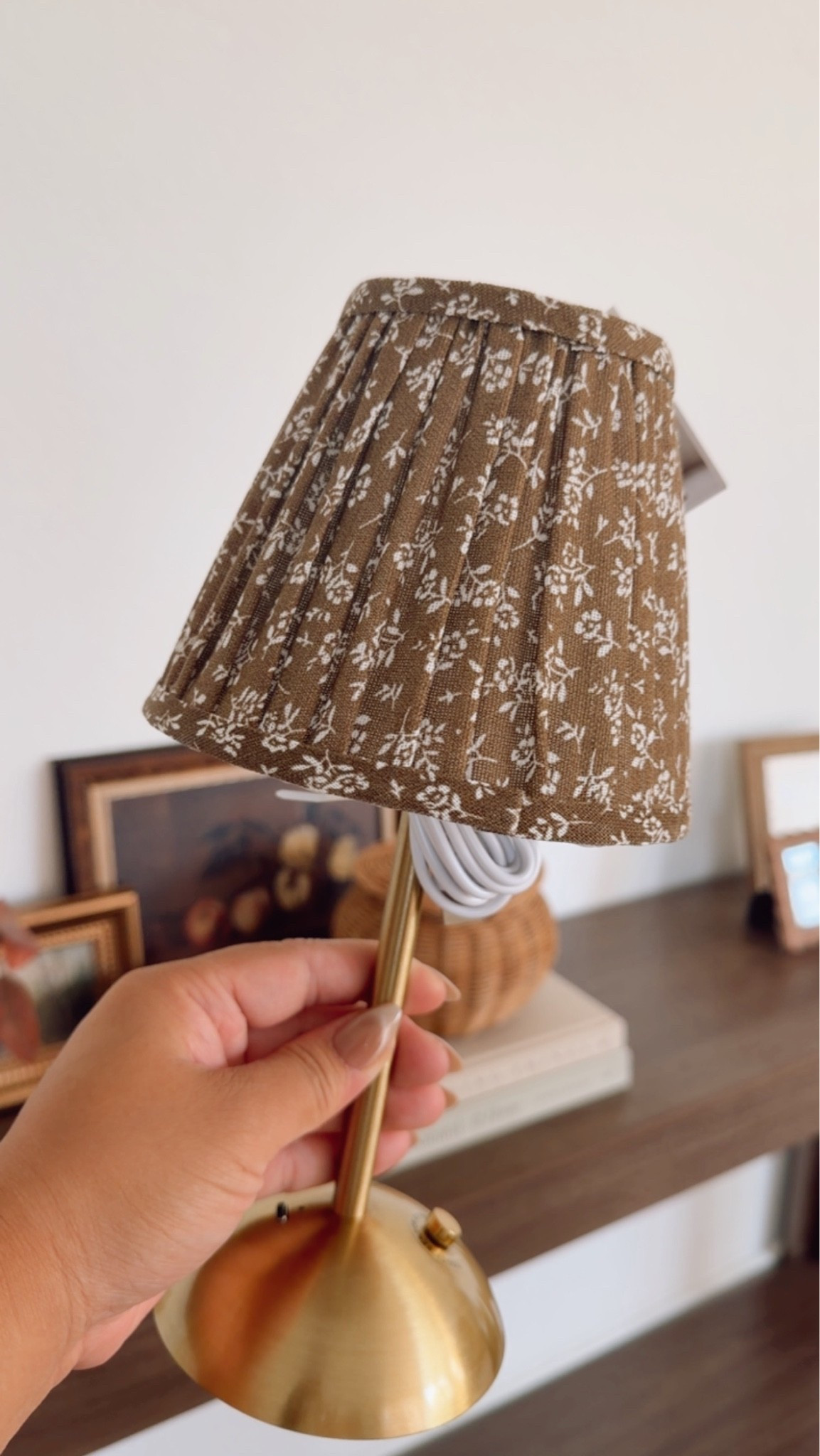 floral touch lamp 🤎

#LTKSeasonal #LTKHome