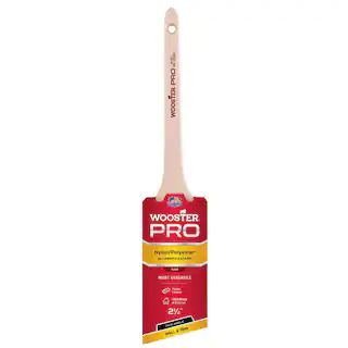 2-1/2 in. Pro Nylon/Polyester Thin Angle Sash Brush | The Home Depot