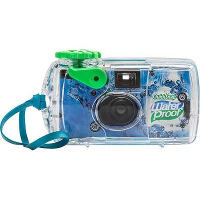 Fujifilm QuickSnap Waterproof Camera - Aqua Blue | Target