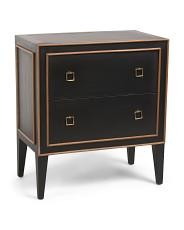 30x18x34 Mahogany Rutland Bedside Table | TJ Maxx