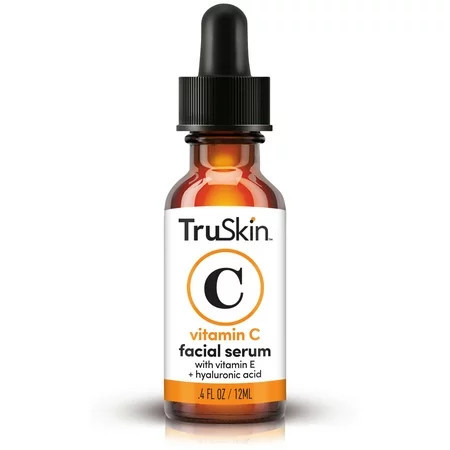 TruSkin Vitamin C Serum for Face Anti Aging Facial Serum with Hyaluronic Acid for All Skin Types 0.4 fl oz | Walmart (US)