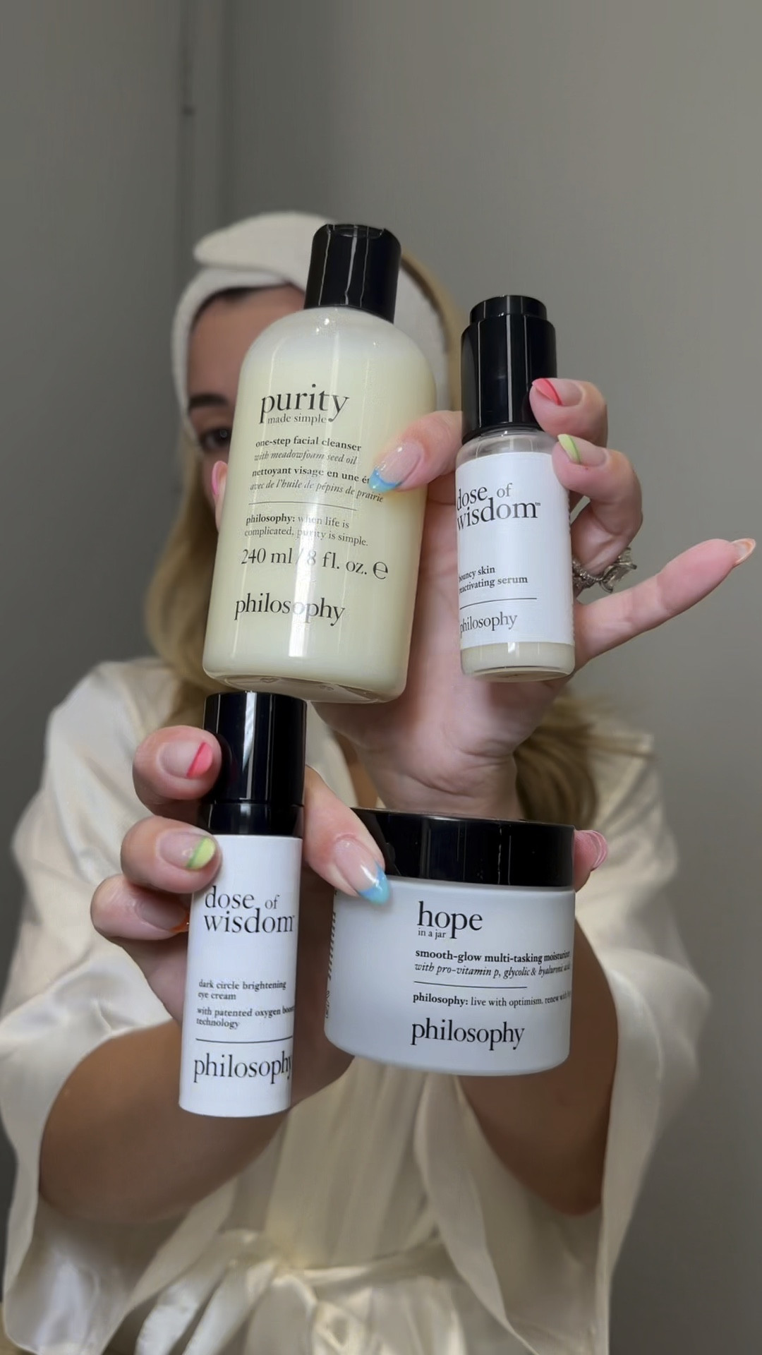My post wedding glow✨ is really my skincare routine using @lovephilosophy 🫶🏼  they are having an online 25% off sale from now-June 17th, run!! *some restrictions apply* 

#LTKVideo #LTKBeauty #LTKSaleAlert