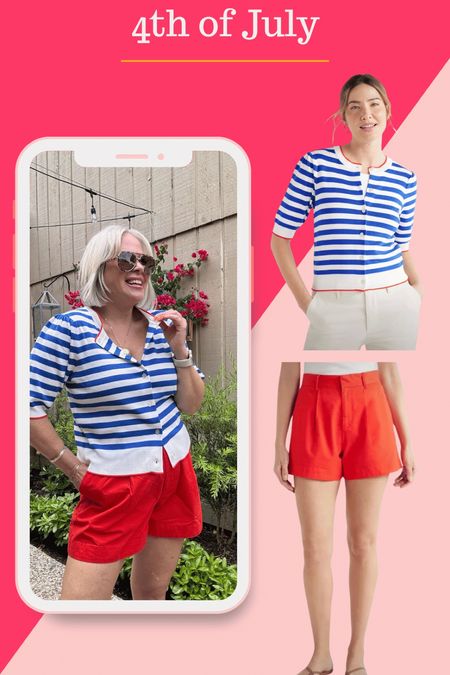 Walmart 4th of July outfit! Red, white & blue outfit! 

#LTKxWalmart #LTKOver40 #LTKMidsize