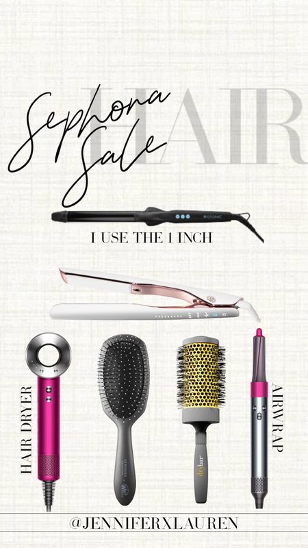 Sephora sale - hair products. Hair brush. Wet brush. Curler. Curling iron  

#LTKHoliday #LTKbeauty #LTKsalealert