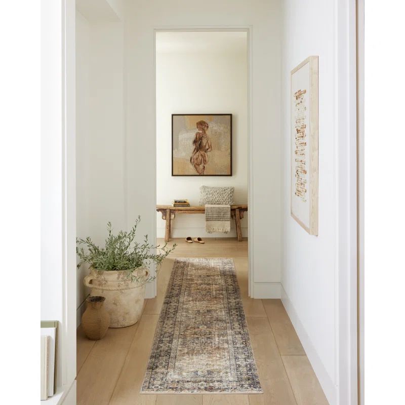 Amber Lewis x Loloi Morgan Sunset / Ink Area Rug feat. CloudPile™ | Wayfair North America