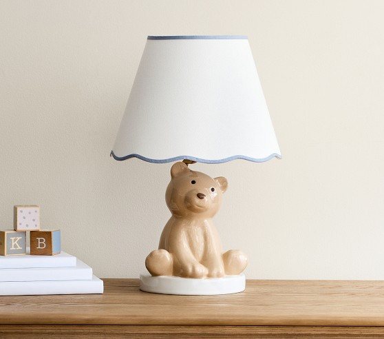 Teddy Bear Table Lamp (16.5") | Pottery Barn Kids