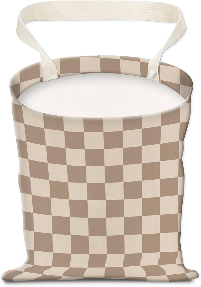 Car Trash Can, Hanging Garbage Bin for Men and Women, Cute Car Organizer and Storage Bag, Canvas ... | Amazon (US)