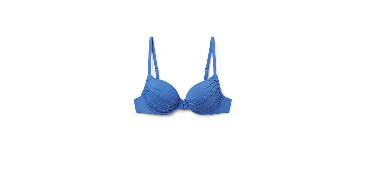 CALZEDONIA Push-up Bikini Top 'INDONESIA' in Blue | ABOUT YOU | ABOUT YOU (DE)