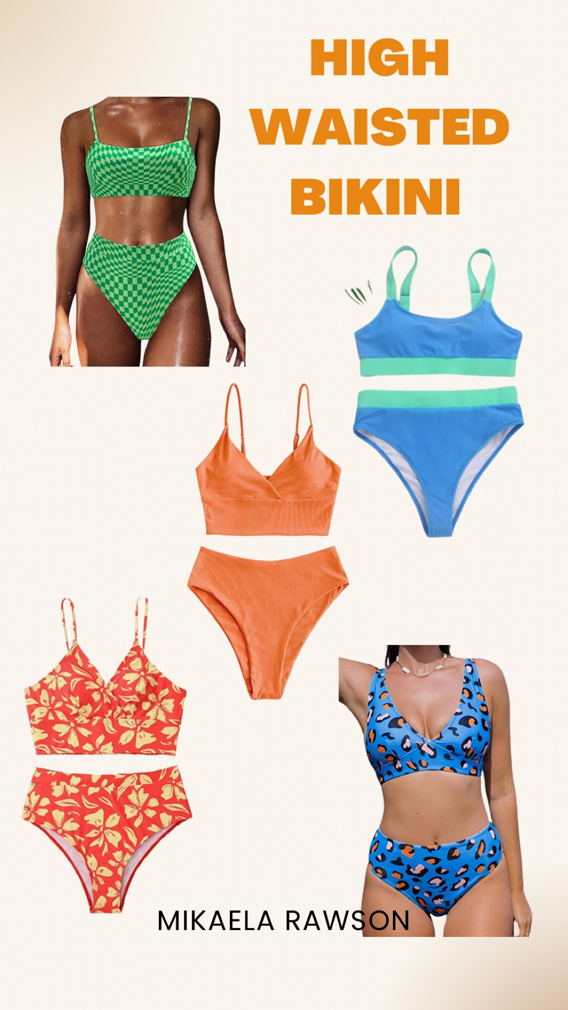 HIGH WAISTED BIKINI ON AMAZON

summer bikini. Swimsuit. Women’s swimsuits. Orange bikini  

#LTKFind #LTKSeasonal #LTKcurves