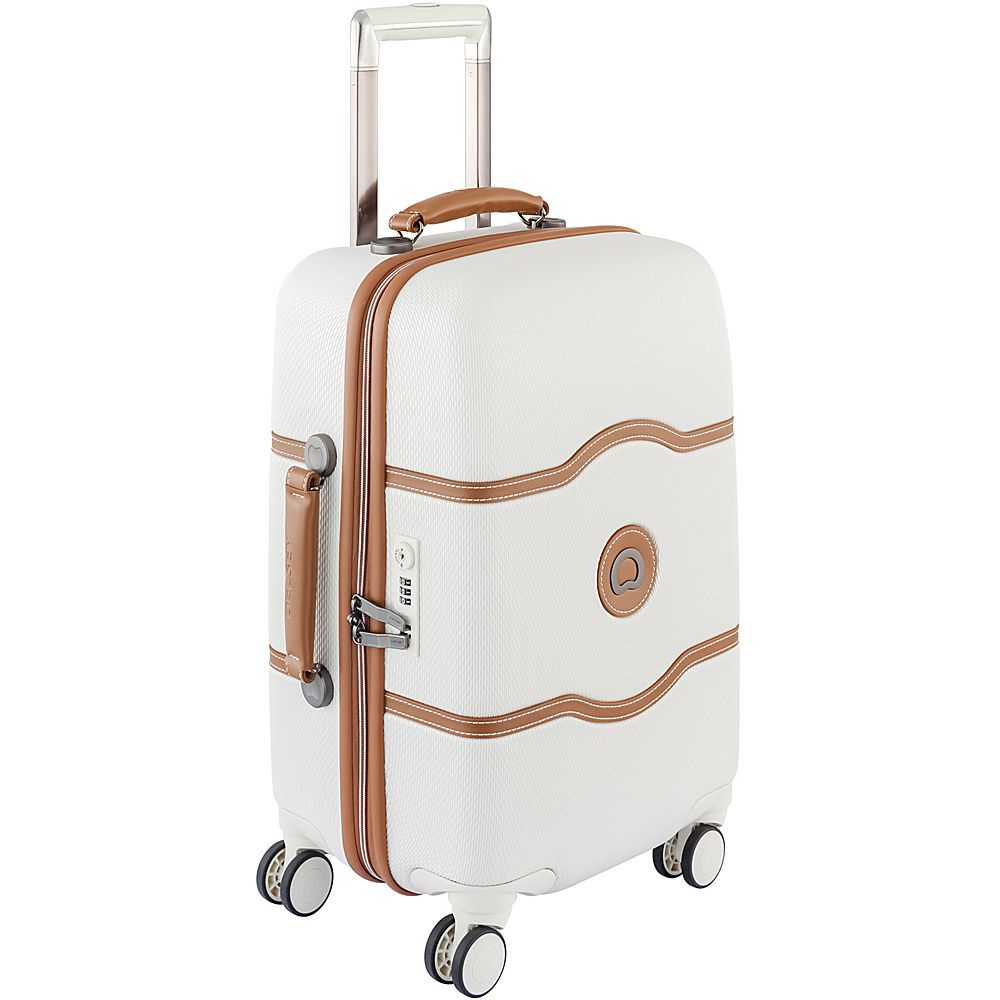 Delsey Chatelet Hard+ 21"" 4 Wheel Spinner Carry On Champagne - Delsey Hardside Carry-On | eBags