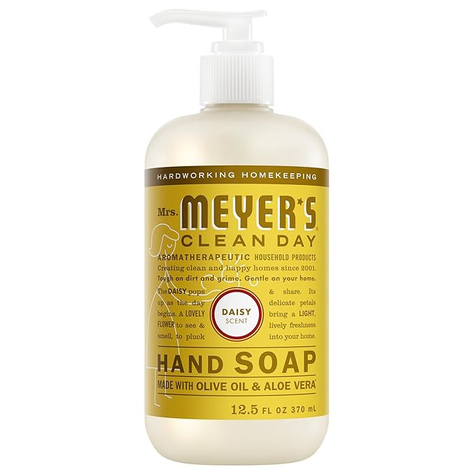 MRS. MEYER'S CLEAN DAY Hand Soap, Daisy Scent, 12.5 Fl Oz Bottle | Amazon (US)