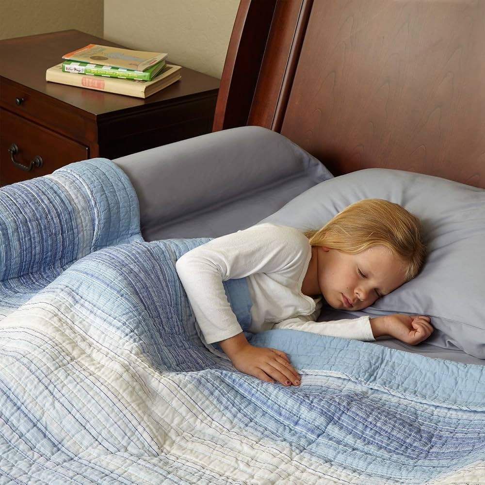 hiccapop [1-Pack Toddler Bed Rail Bumper | Bed Bumper for Toddlers | Kids Foam Safety Bed Guard R... | Amazon (US)