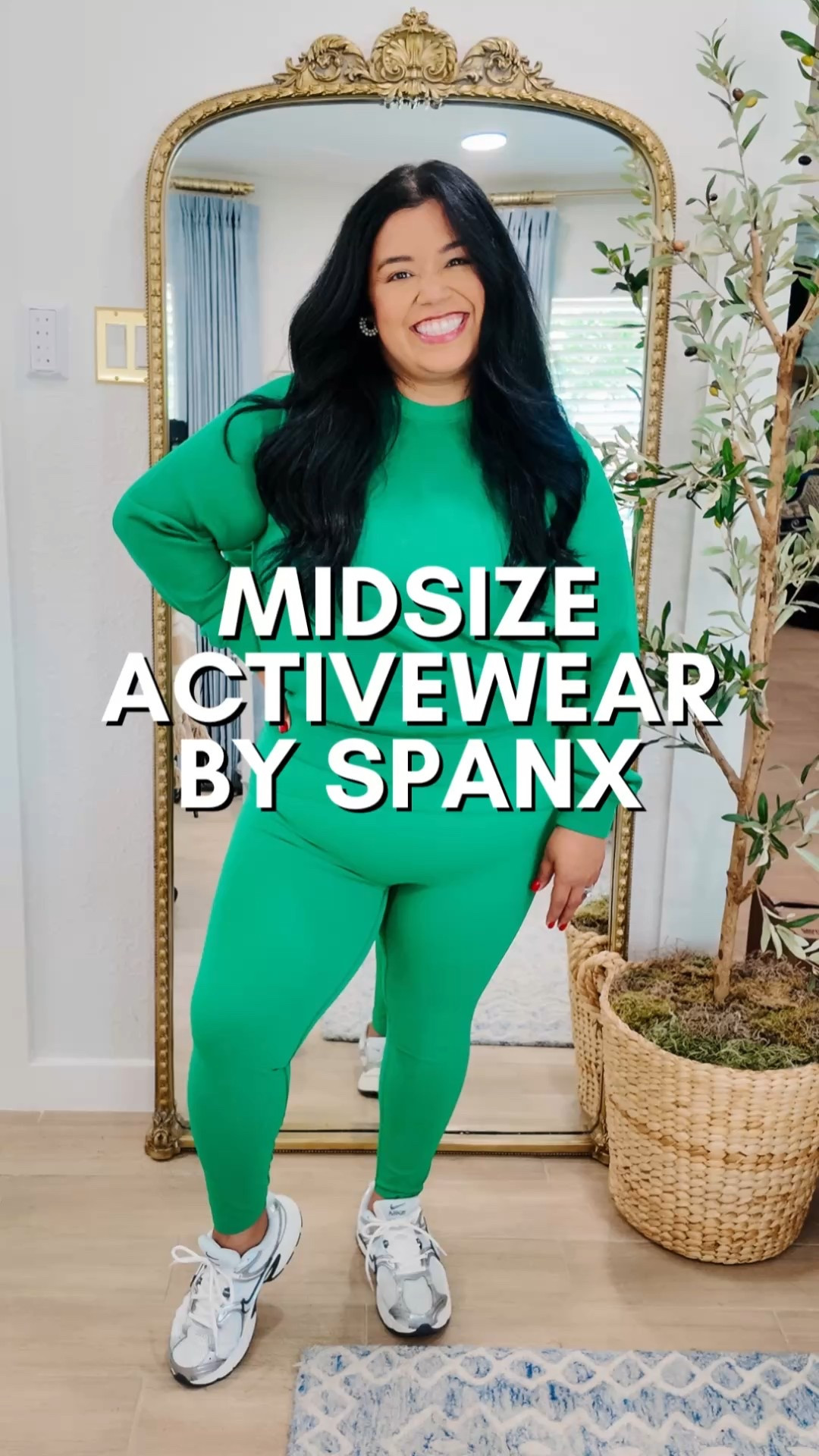 My favorite Spanx 7/8 booty boost leggings are now fully opaque! That means no see thru leggings! They don’t roll down and have just the right amount of compression! I’m wearing a size XL. The sweatshirt is from the new pique polo line and I’m wearing an XL. 

Activewear, travel outfit, track suit, Spanx air essentials, tennis outfit, pickleball outfit, smiles and pearls, plus size activewear, midsize activewear 

#LTKActive #LTKMidsize #LTKPetite