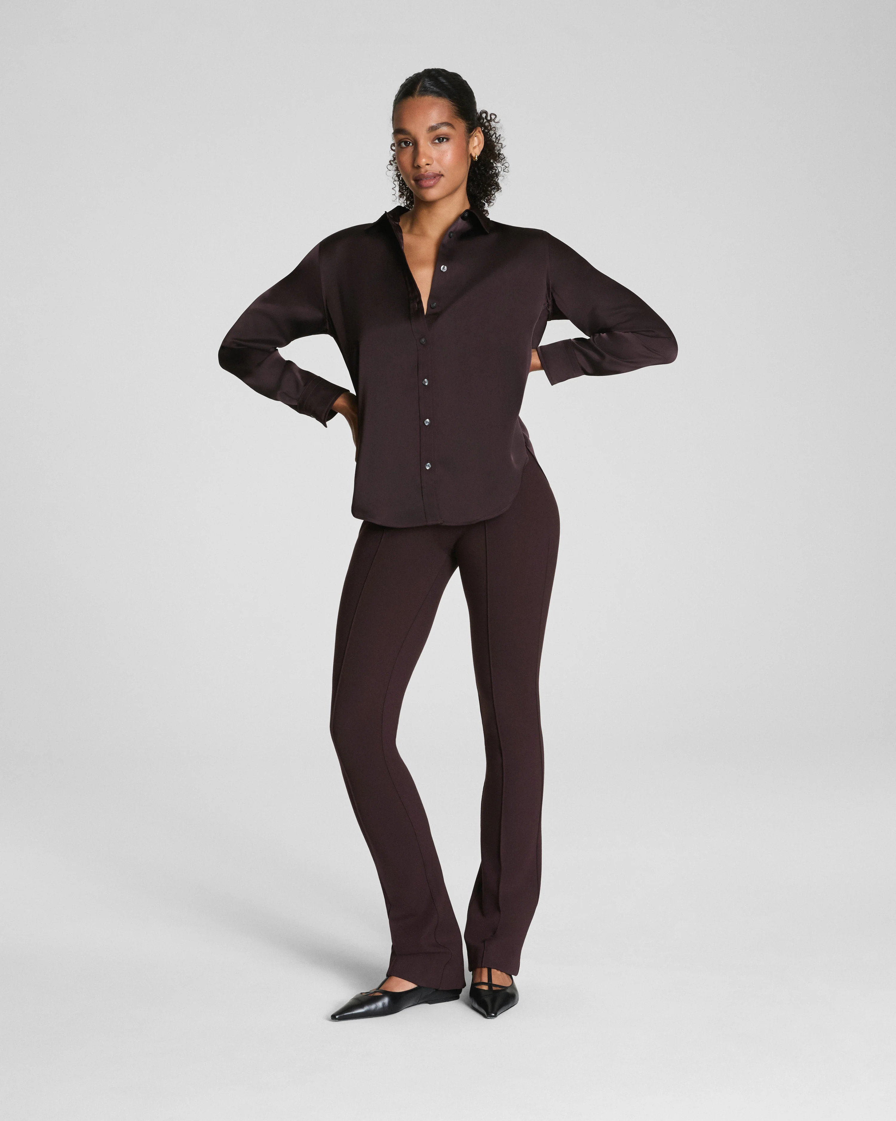 Silky Smooth Button Down | SPANX | Spanx
