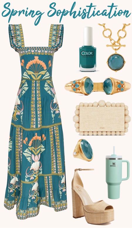 Swooning over spring dresses / Easter dress / Mother’s Day style / luxury dress / luxury fashion / jewelry 

#LTKGala #LTKshoecrush #LTKparties