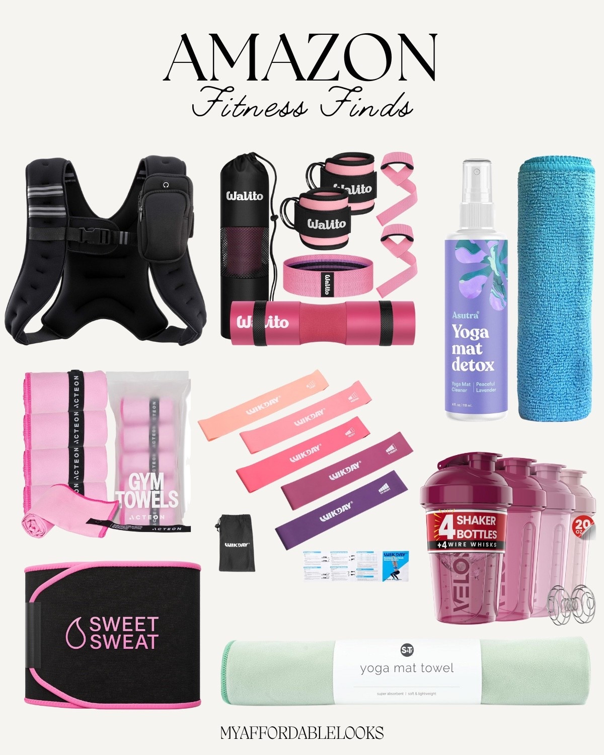 Amazon fitness clothes & essentials that are comfy, flattering, and actually affordable 💪🤍

#LTKActive