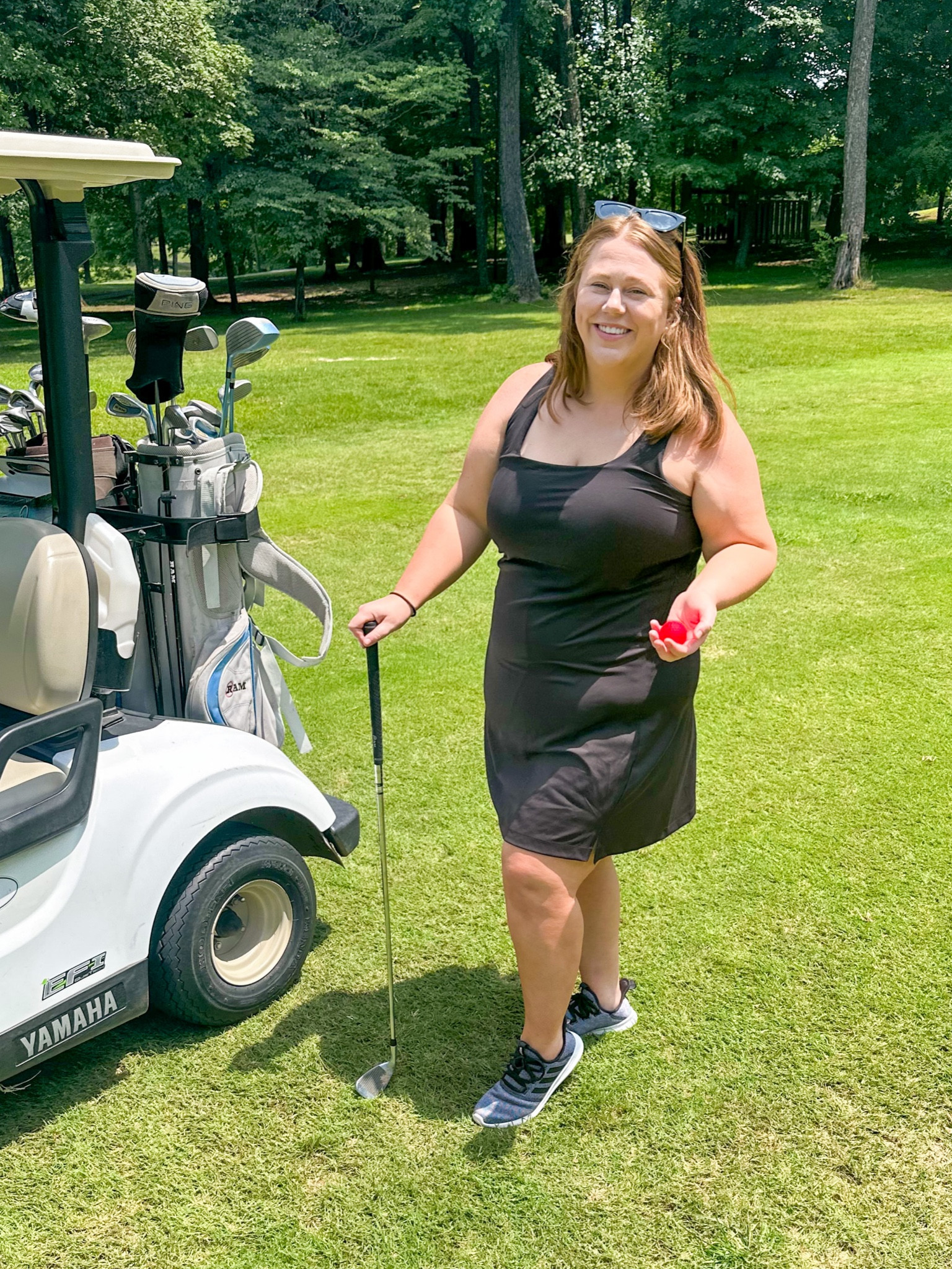 Taking up a new hobby means new outfits!!!! Im going to start living in these tennis/golf dresses! They’re so comfy and come with built in shorts!

Im wearing a XXL I love it but it’s kinda loose I want to order a XL next to try but I still will rock this XXL size daily! 

#LTKFind #LTKunder50 #LTKcurves