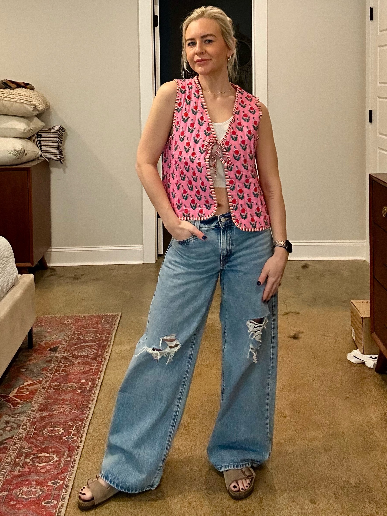 this vest is such a great seasonal transition item! 

#LTKOver40 #LTKStyleTip #LTKFindsUnder50