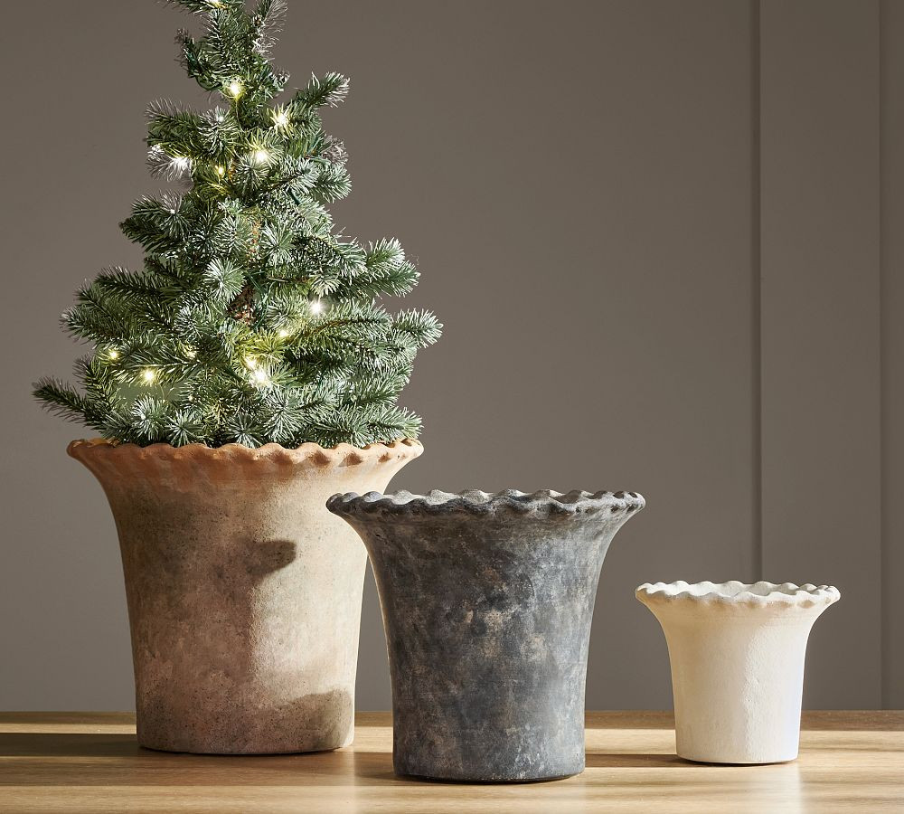Medium Cachepot - 10"D x 9"H | Pottery Barn (US)
