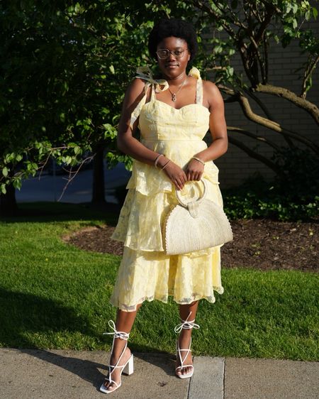 yellow tiered dress from lulus

#LTKShoeCrush #LTKFindsUnder100 #LTKSeasonal