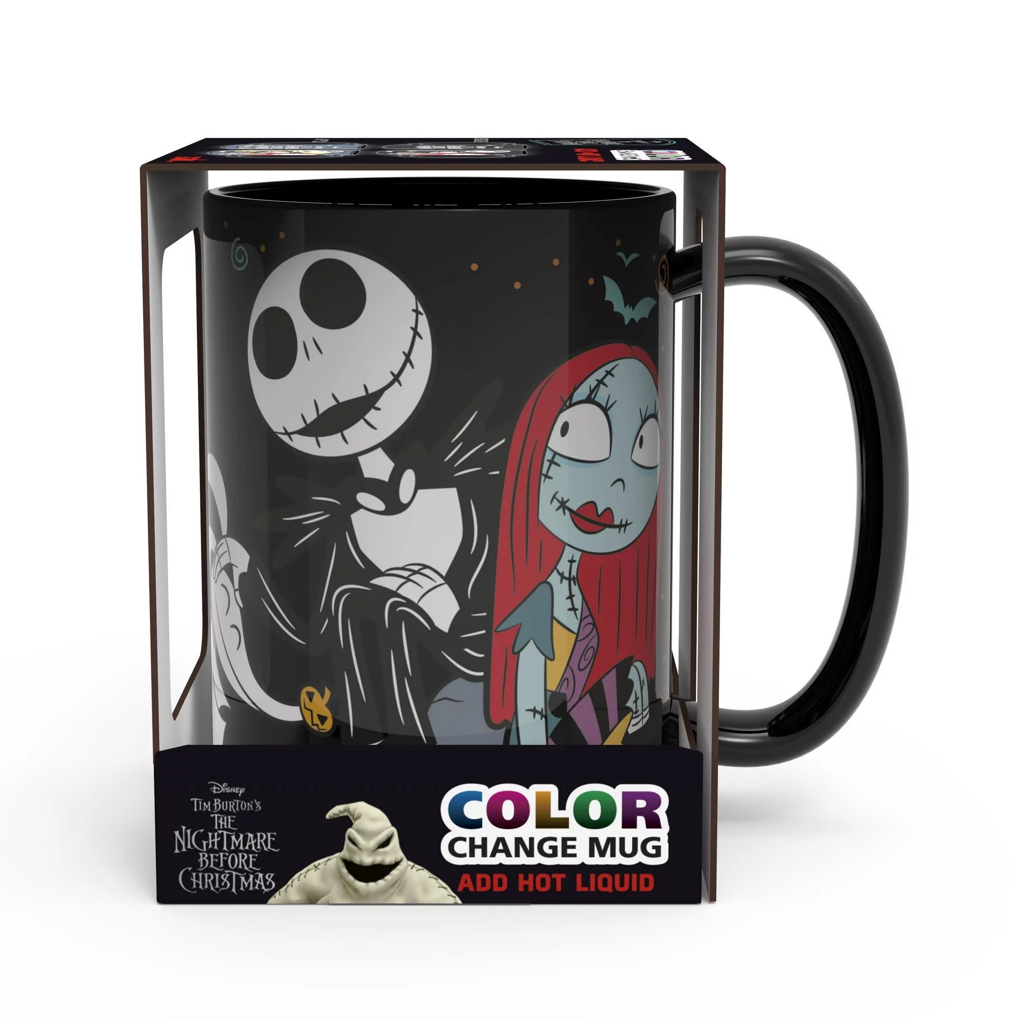 Zak Designs The Nightmare Before Christmas 15 Ounce Color Change Mug, Sally & Jack the Pumpkin Ki... | Walmart (US)