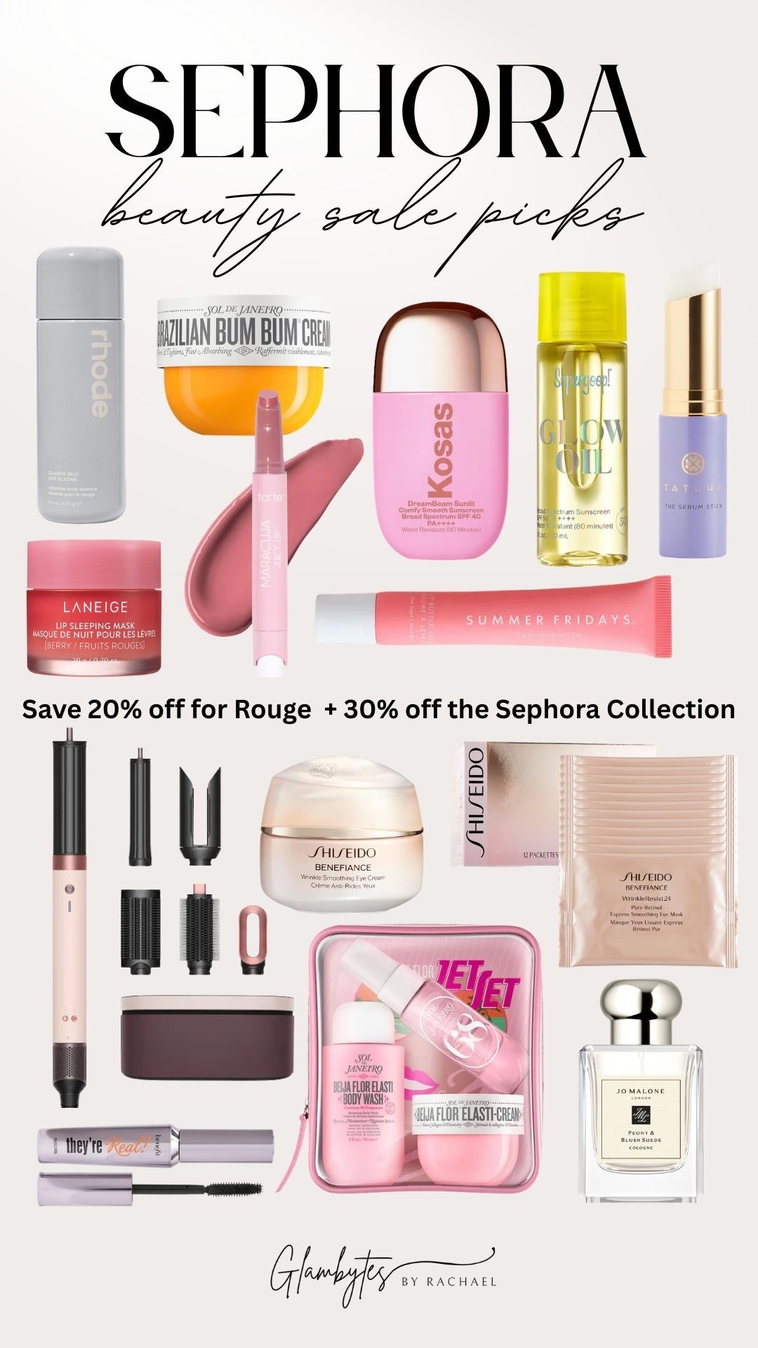 My Sephora Sale Picks! Save 20% off for Rouge and 30% off the Sephora Collection!

sephora sale, beauty sale, sephora favorites, makeup, skincare 

#LTKgrwm #LTKSaleAlert #LTKBeauty