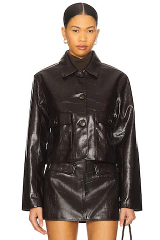 BLANKNYC Faux Leather Jacket in Inner Drive from Revolve.com | Revolve Clothing (Global)