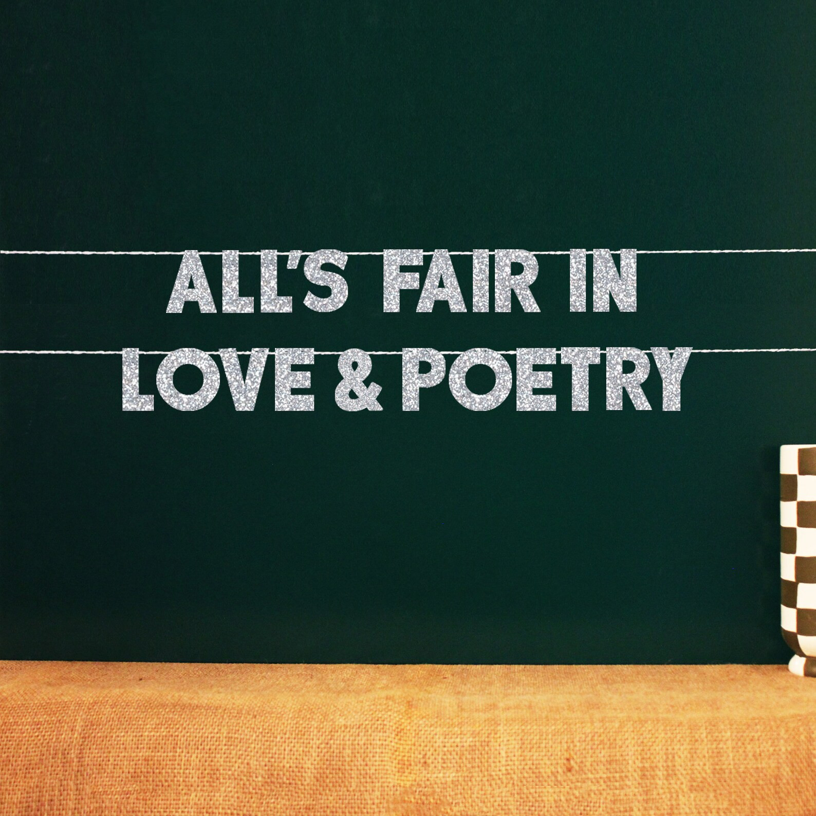 All's Fair in Love & Poetry 20 Color Options - Etsy | Etsy (US)